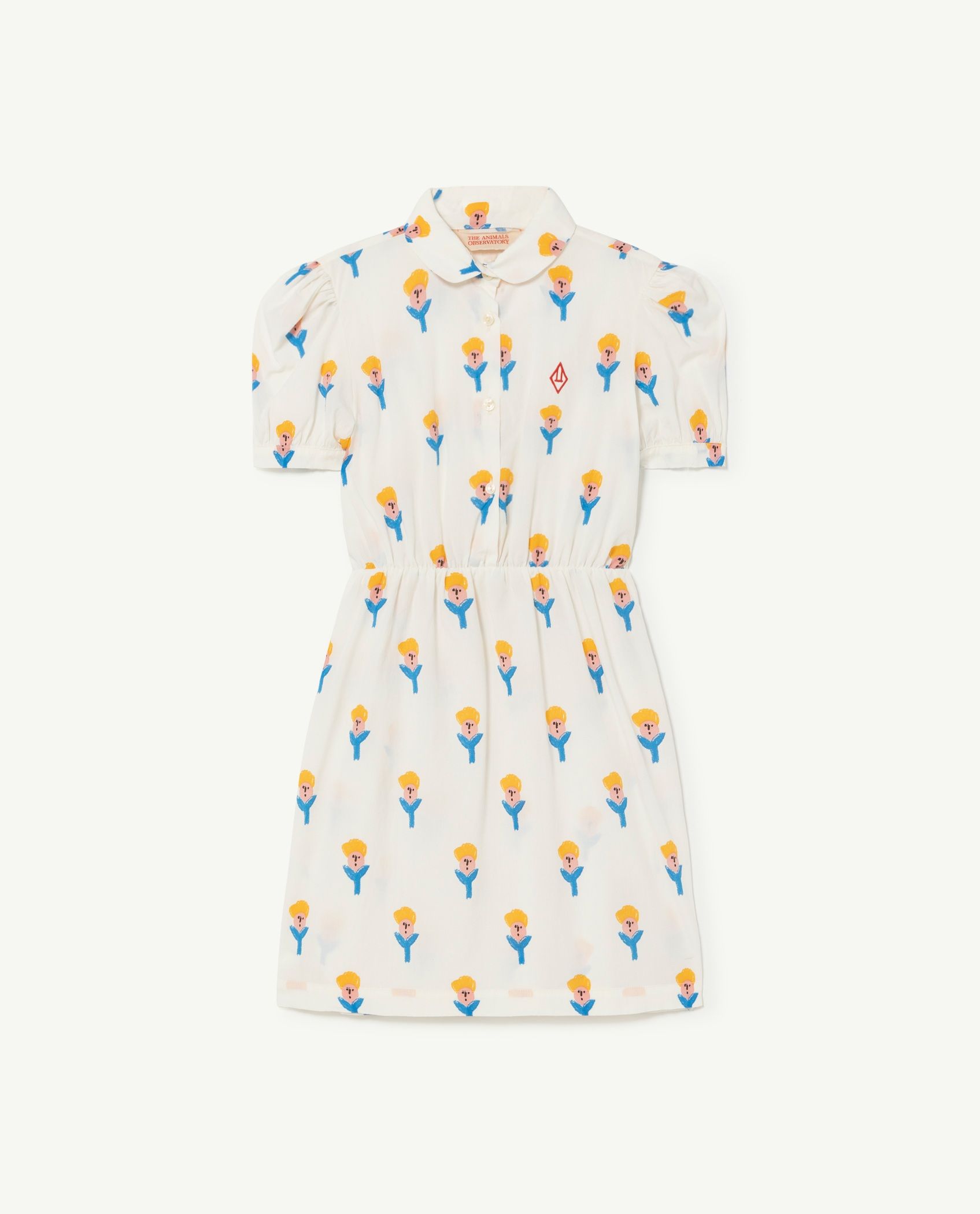 White Pigeon Kids Dress