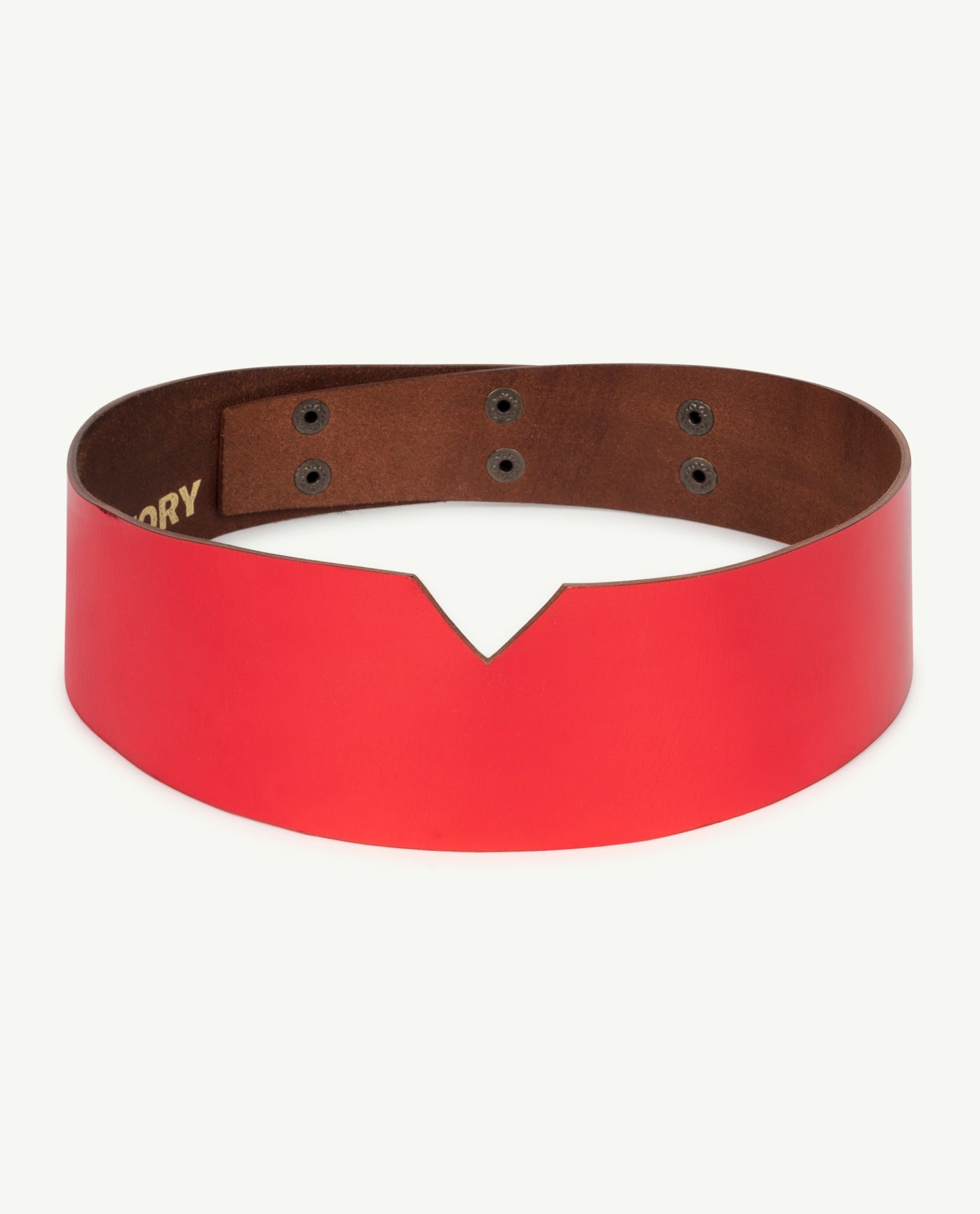 Red Shinny Onesize Belt