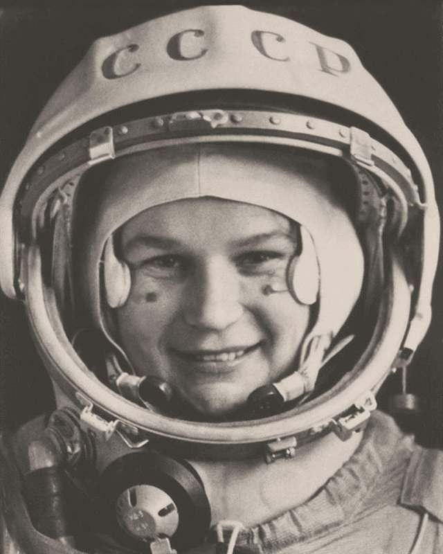 Valentina Tereshkova. Source: Unknown.